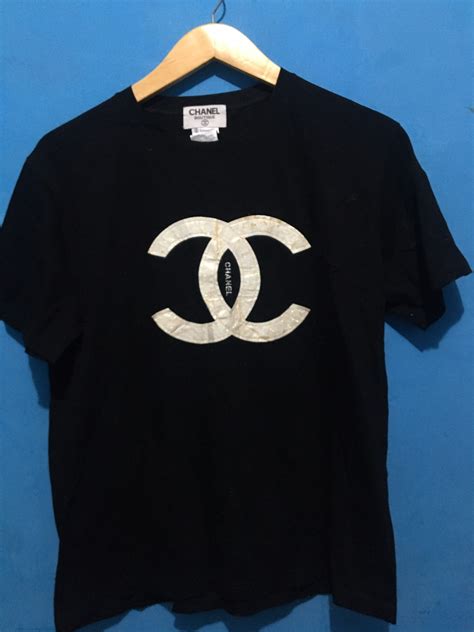 chanel t shirt authentic|chanel t shirt etsy.